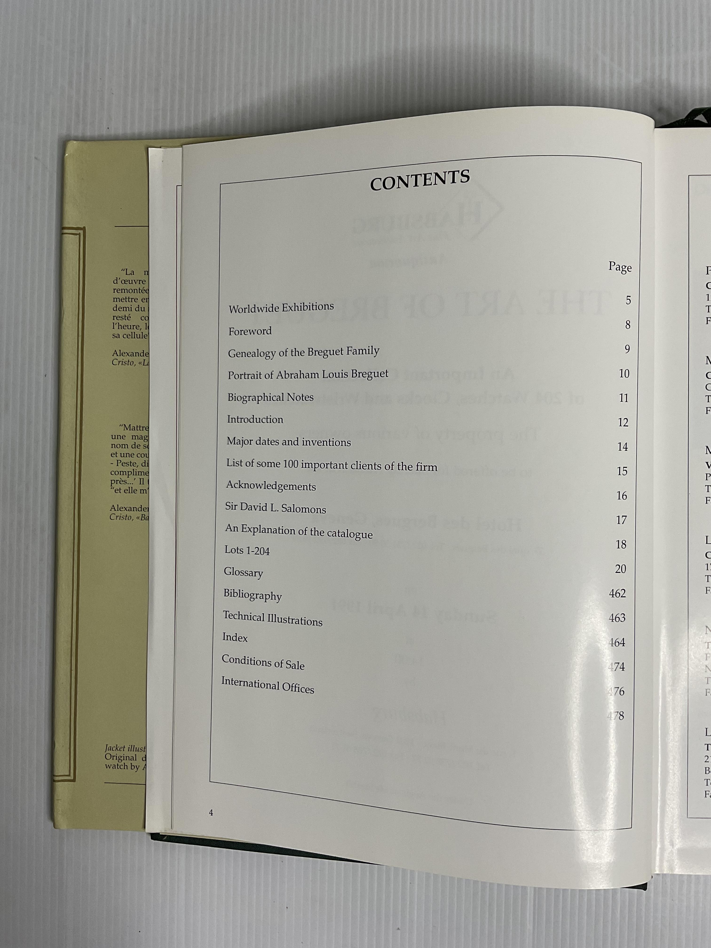 The art of Breguet: An important collection of 204 watches, clocks and wristwatches Habsburg January 1, 1991 90-99% Hardcover