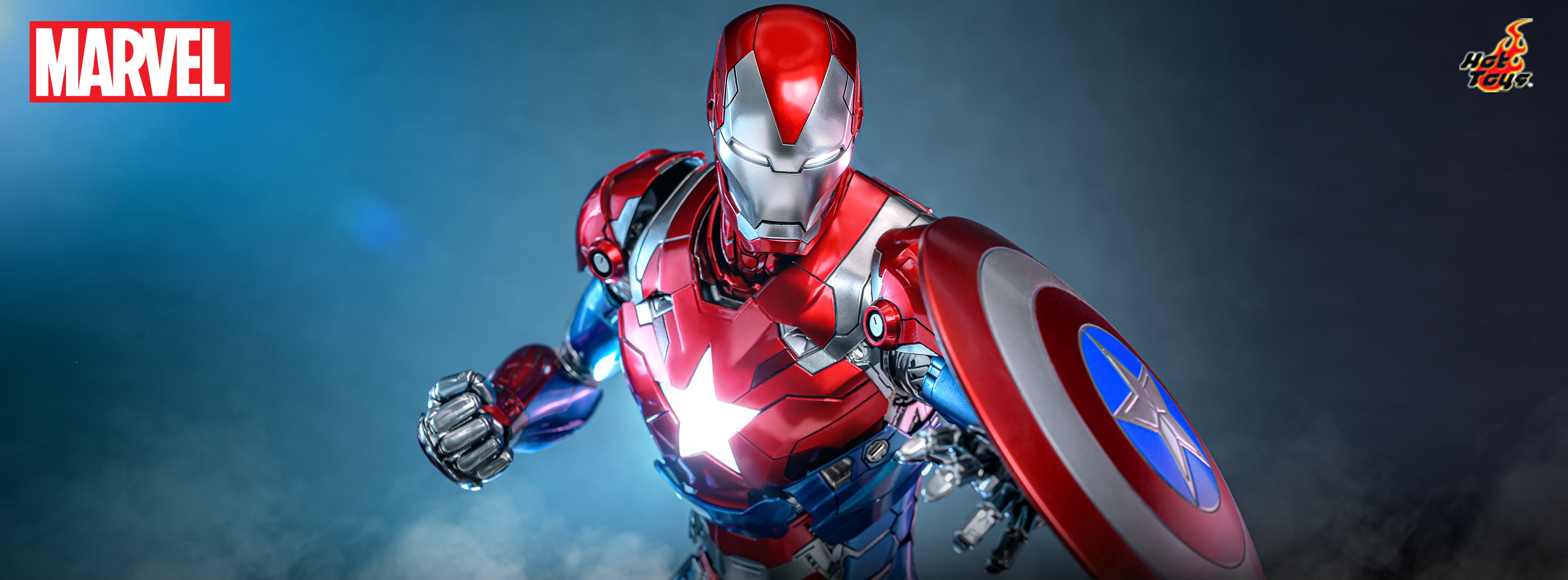 Hot Toys CMS021D68 Marvel Comics - Iron Patriot [Hot Toys Exclusive]