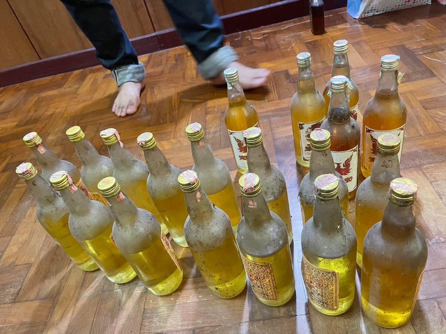 แม่โขงเก่าสภาพสมบูรณ์ แม่โขงคละปี แม่โขงกลมขนาด750ml