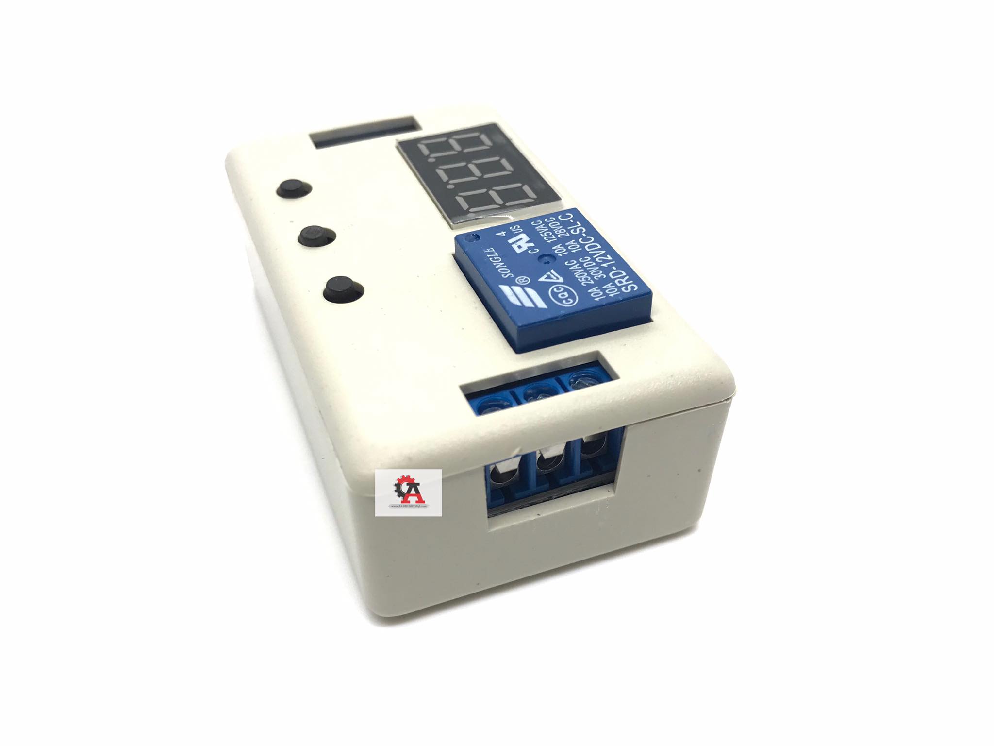 Timer Module 12V with case โมดูลตั้งเวลาเปิดปิด พร้อมเคส สต็อกไทยส่งไว