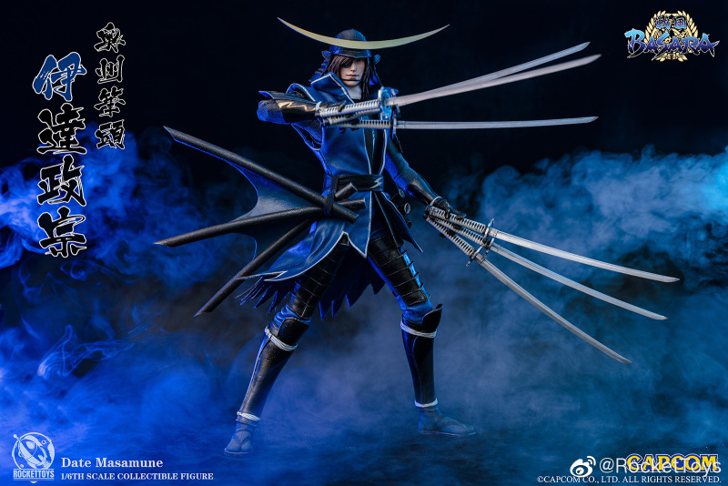 ROCKETTOYS x CAPCOM ROC-001 1/6 Sengoku Basara - Date Masamune