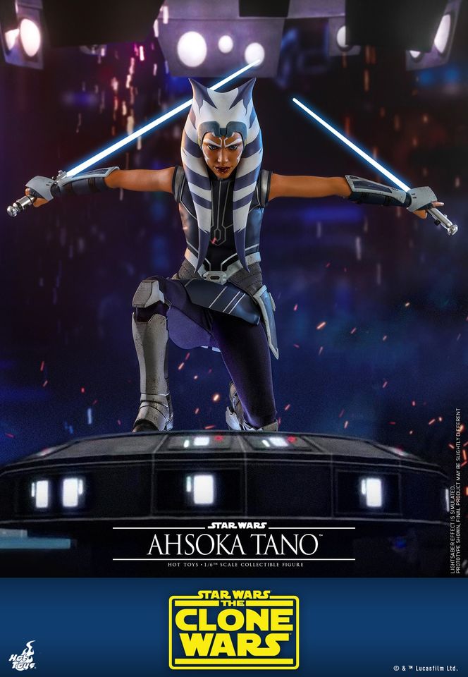 Hot Toys TMS021 1/6 Star Wars: The Clone Wars™ - Ahsoka Tano™