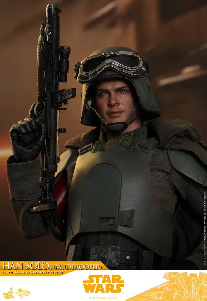 Hot Toys MMS493 SOLO: A STAR WARS STORY - HAN SOLO (MUDTROOPER)