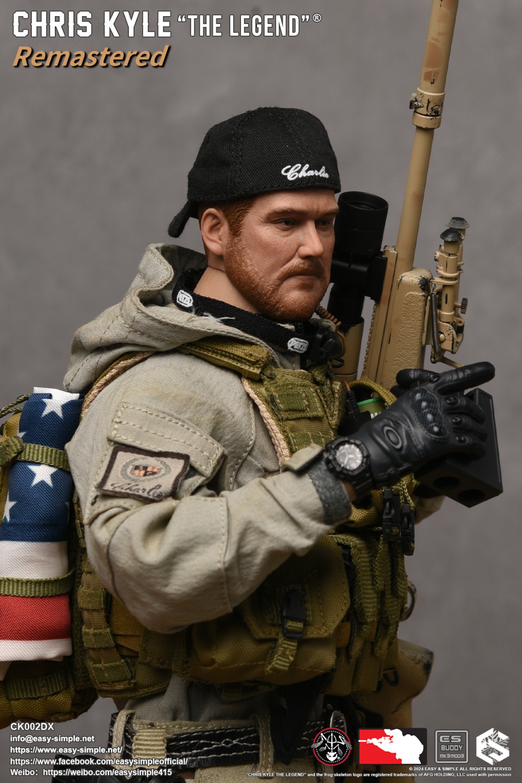 BlackOpsToys X Easy&Simple ES CK002DX Chris Kyle "The Legend" Remastered (Deluxe Version)