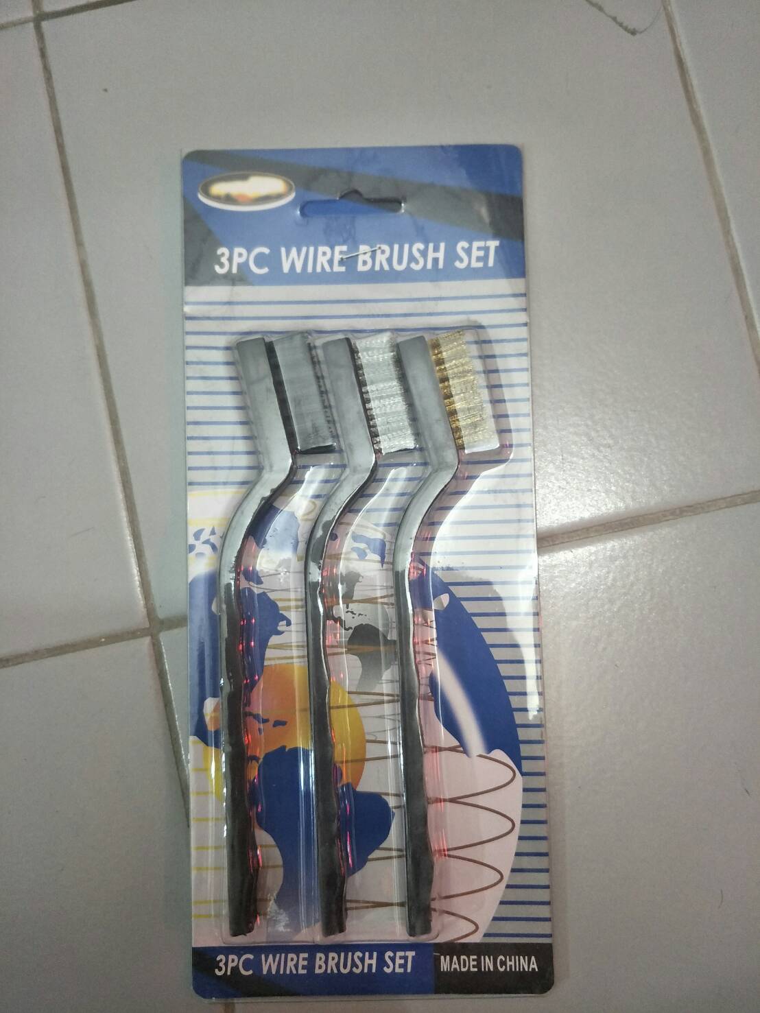 B01 ชุดแปรงอเนกประสงค์ ทองเหลือง/สเตนเลส/ไนล่อน