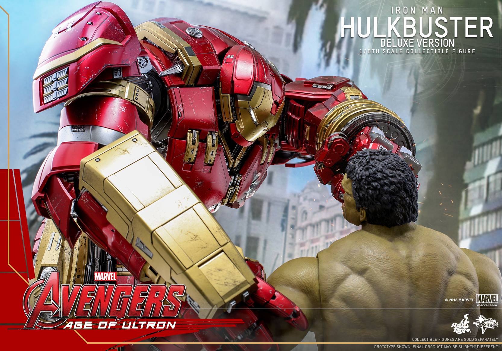 Hot Toys MMS510 AVENGERS AGE OF ULTRON - HULKBUSTER (DELUXE VERSION)