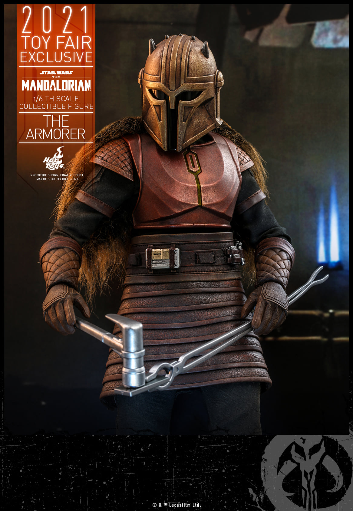 Hot Toys TMS044 1/6 Star Wars: The Mandalorian™ - The Armorer™ [Toy Fair Exclusive 2021]