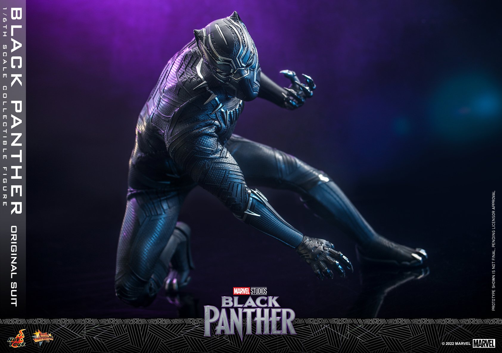 Hot Toys MMS671 1/6 Black Panther Legacy - Black Panther (Original Suit)