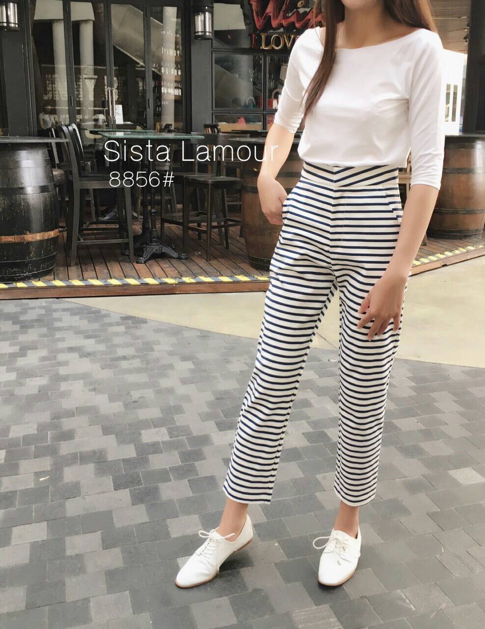 เสื้อคอปาดเนื้อนุ่มมมมมจาก mizu●t รอบอกยืดได้ถึง 38"