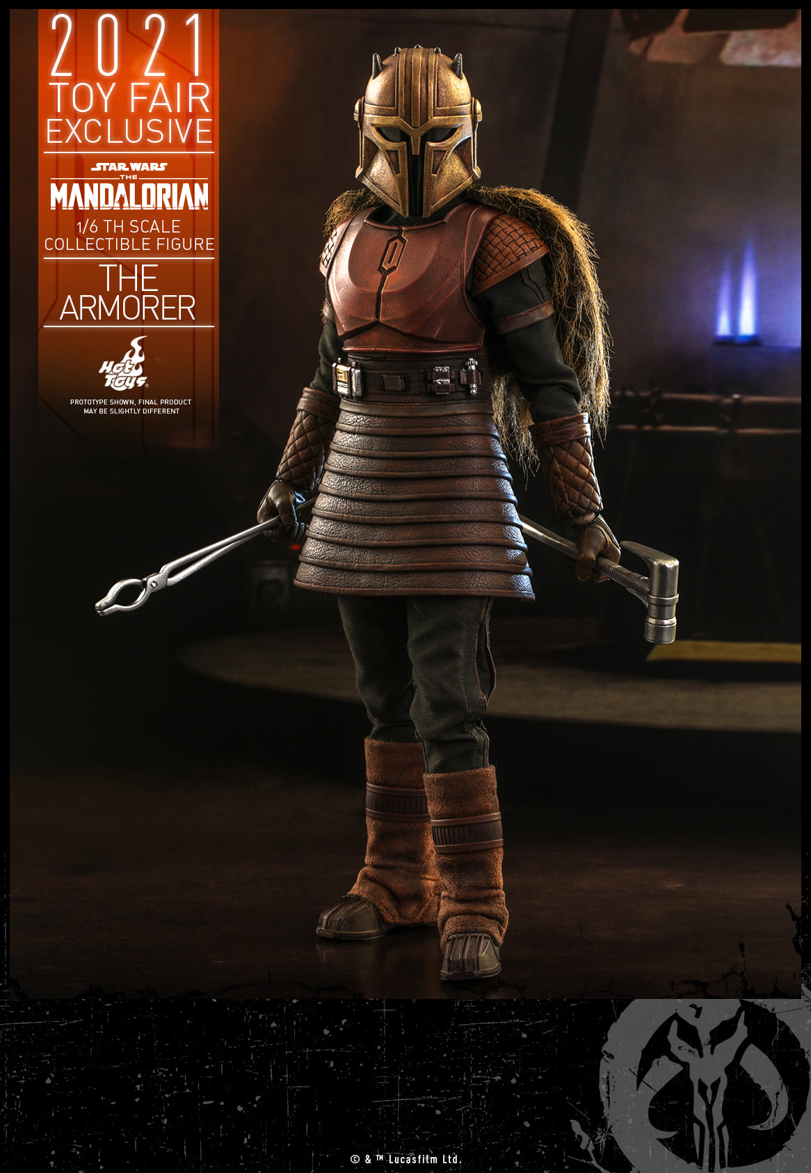 Hot Toys TMS044 1/6 Star Wars: The Mandalorian™ - The Armorer™ [Toy Fair Exclusive 2021]