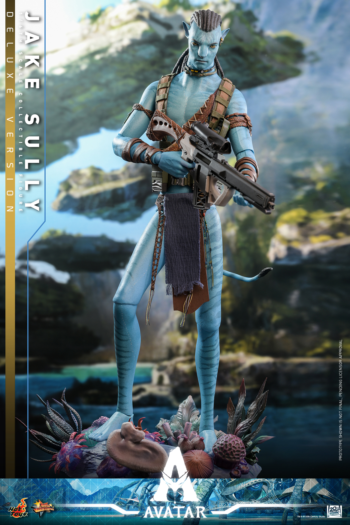 Hot Toys MMS684 1/6 Avatar : The Way of Water - Jake Sully (Deluxe Version)