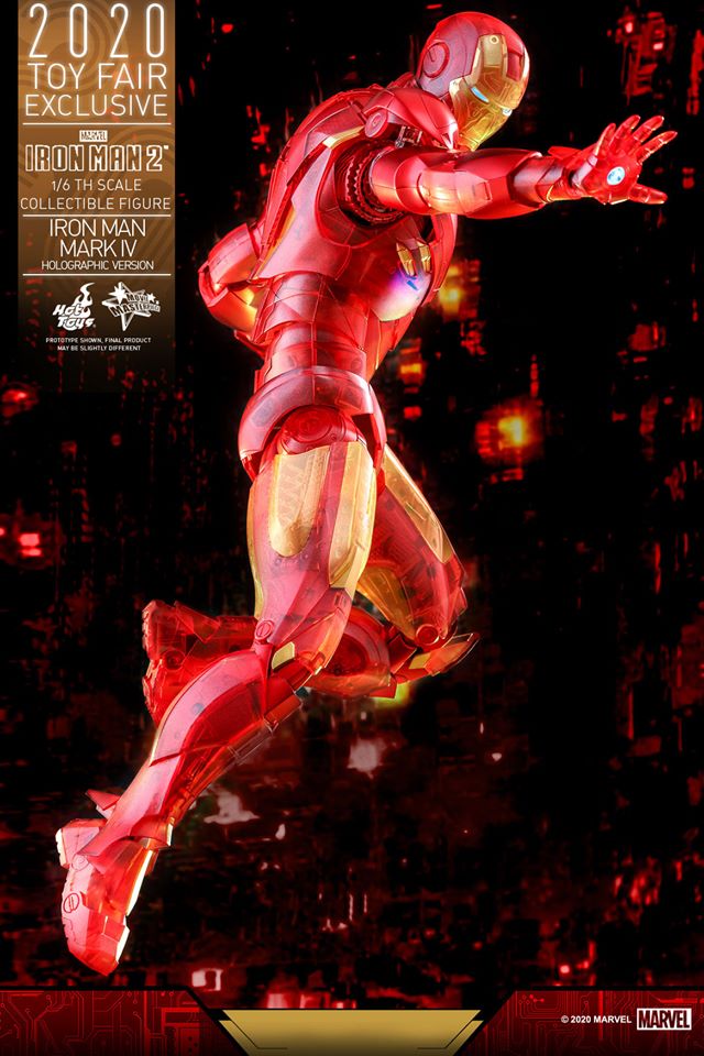 Hot Toys MMS568 IRON MAN 2 - IRON MAN MARK IV (HOLOGRAPHIC VERSION)