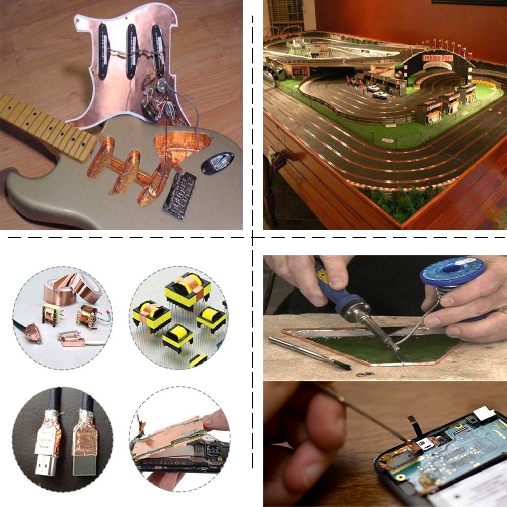 OT32S50 เทปกาวทองแดง ขนาดกว้าง 50 มิล X ยาว 3 เมตร หนา 0.6 มิล