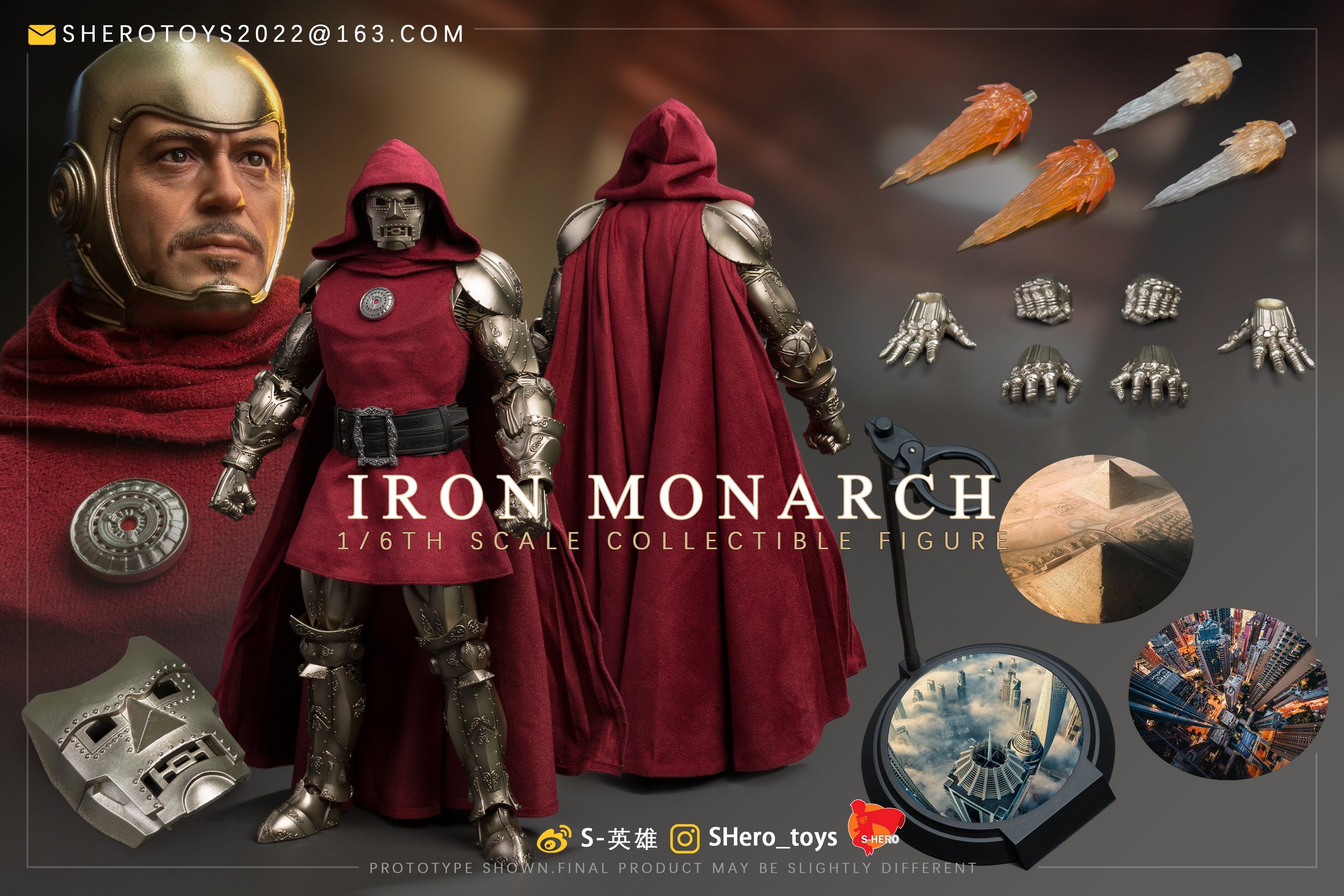 S-HERO SH003 1/6 IRON MONARCH