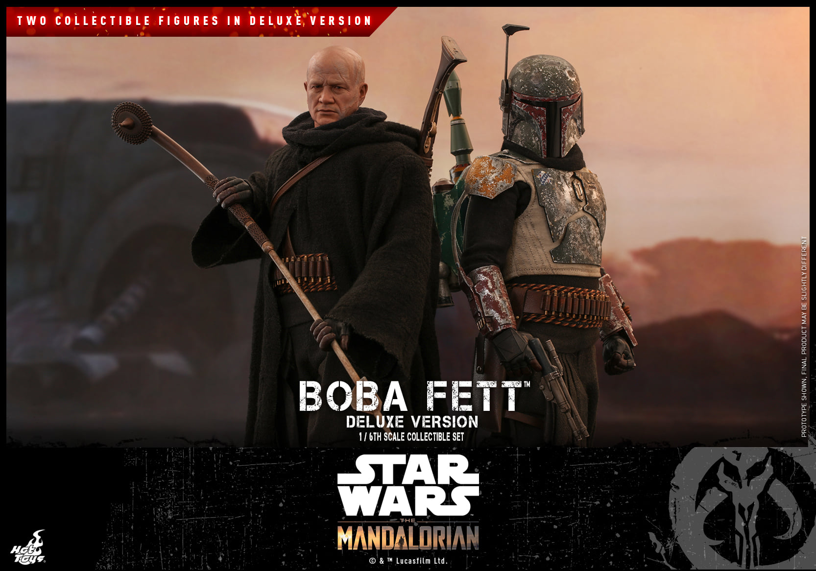 Hot Toys TMS034 1/6 Star Wars: The Mandalorian™ - Boba Fett (Deluxe Version)