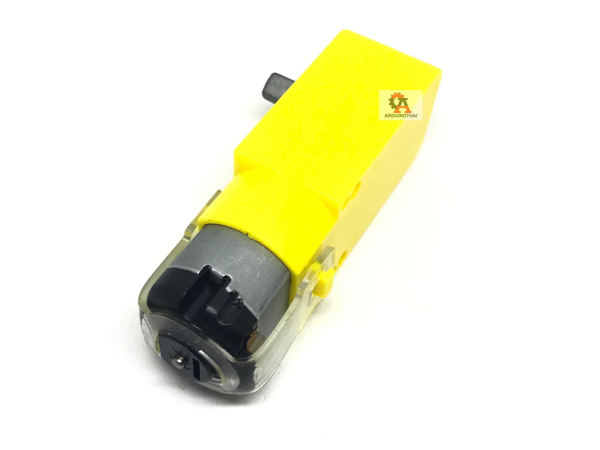 Motor Gear แกนเหล็กข้างเดียว (1:120) 3-6V