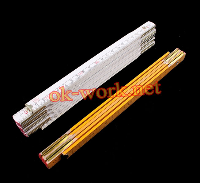 R03 ไม้ฟุตพับ 1 เมตรหน่วยเซนติเมตร สะดวกพา เพื่อเพิ่มความเท่ ! ในงานช่างของคุณ