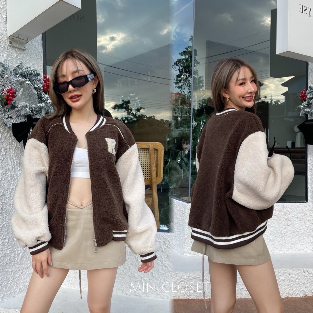 เสื้อแจ็คเก็ตแนวสตรีท ใส่ได้ทั้งชาย / หญิง