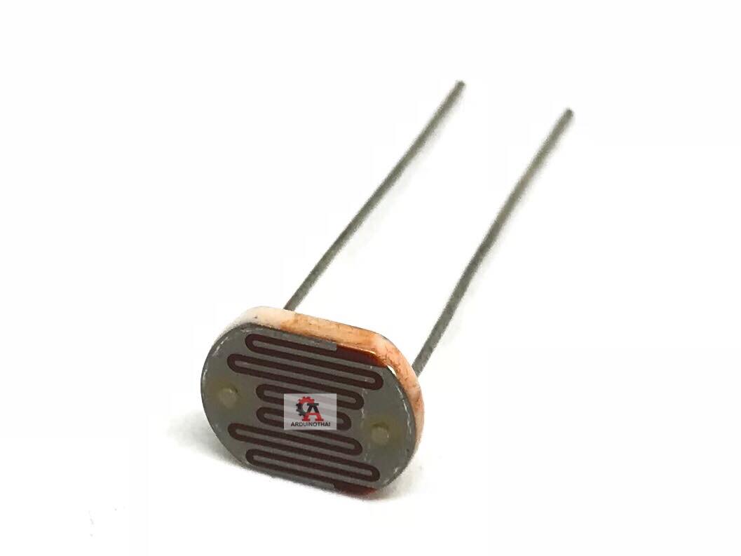 Light Dependent Resistor (LDR 10MM) เชนเซอร์ตรวจจับแสง ขนาด 10 มม. สต็อกไทยส่งไว