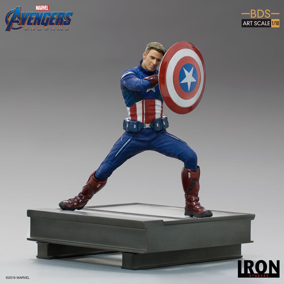Iron Studios BDS Art Scale 1/10 Avengers: Endgame - Captain America 2023 (16F)