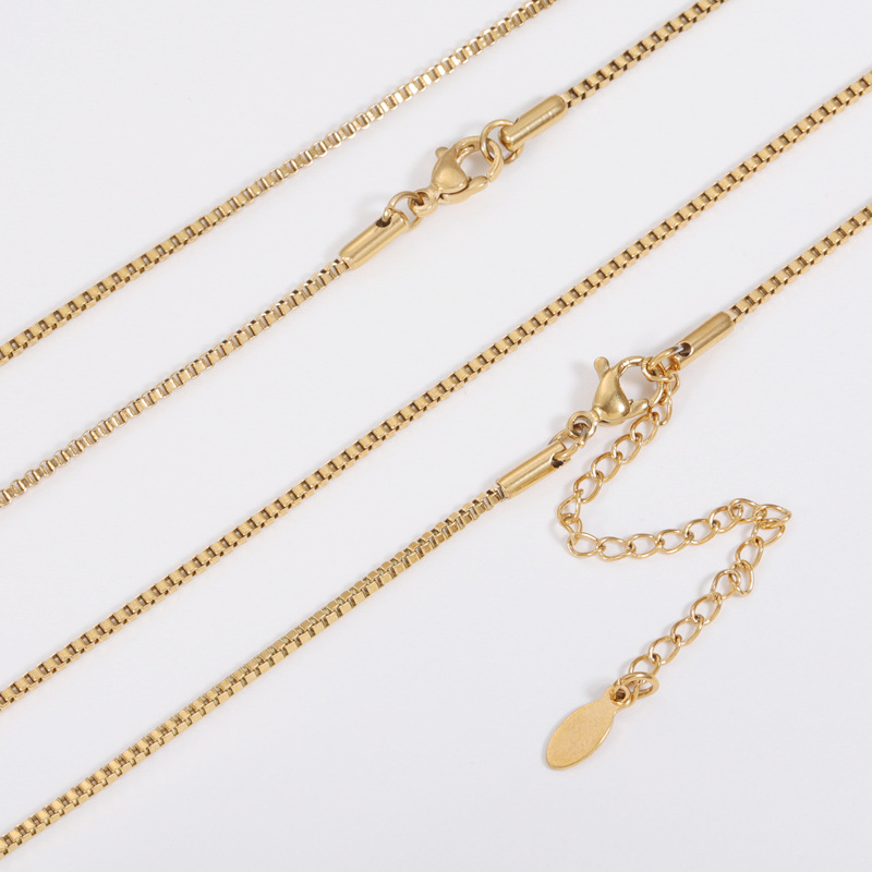 “เช็คสินค้าทัก line ก่อนโอนนะคะ”สร้อยคอสำหรับผิวแพ้ง่าย Plain_NT355