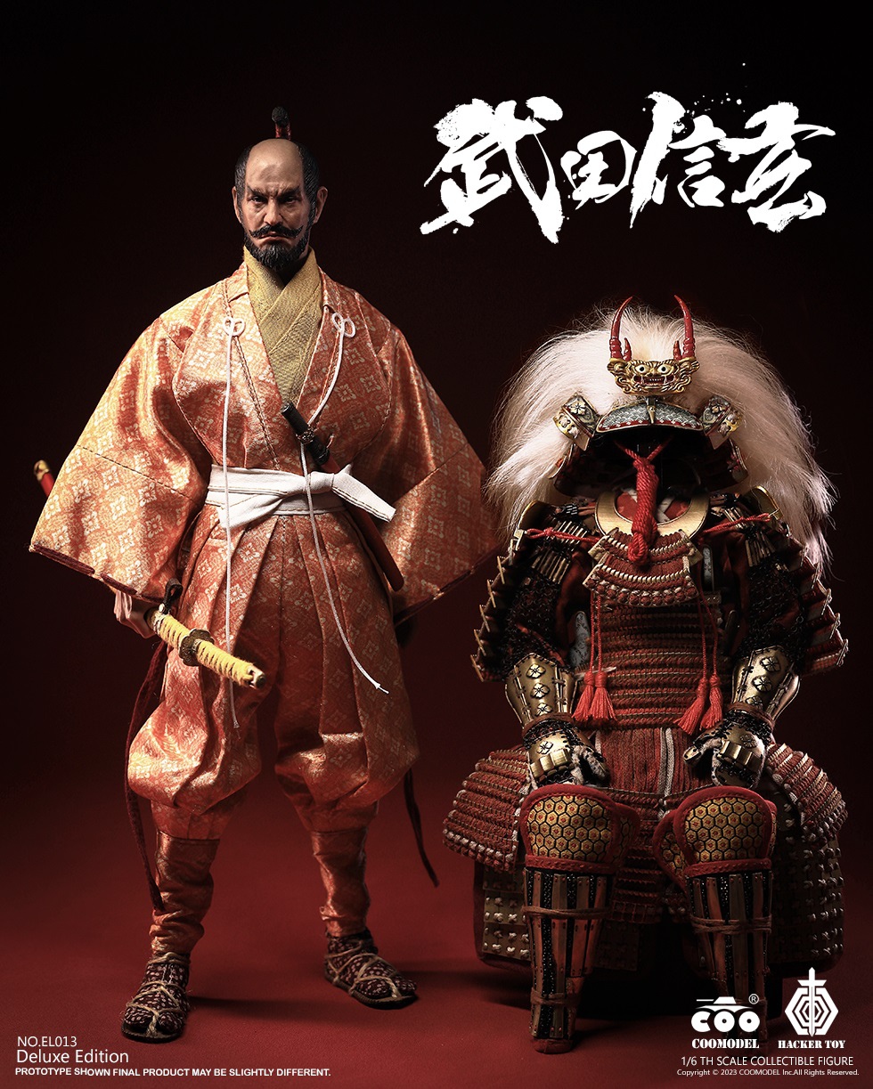 COOMODEL EL013 1/6 EMPIRE LENGEDS - TAKEDA SHINGEN, THE TIGER OF KAI (EXCLUSIVE COPPER VERSION)