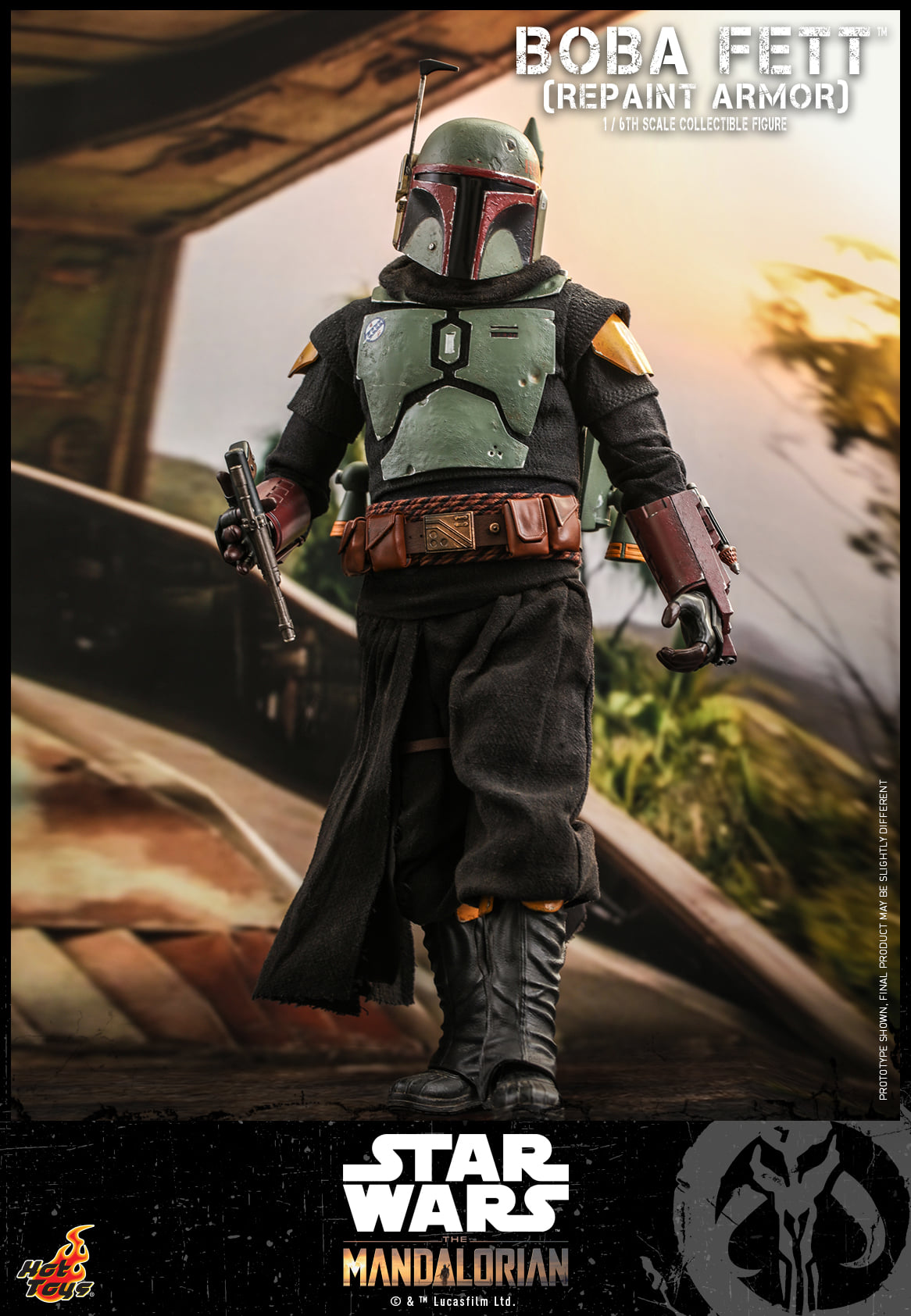 Hot Toys TMS055B 1/6 Star Wars: The Mandalorian™ - Boba Fett (Repaint Armor) (Special Edition)