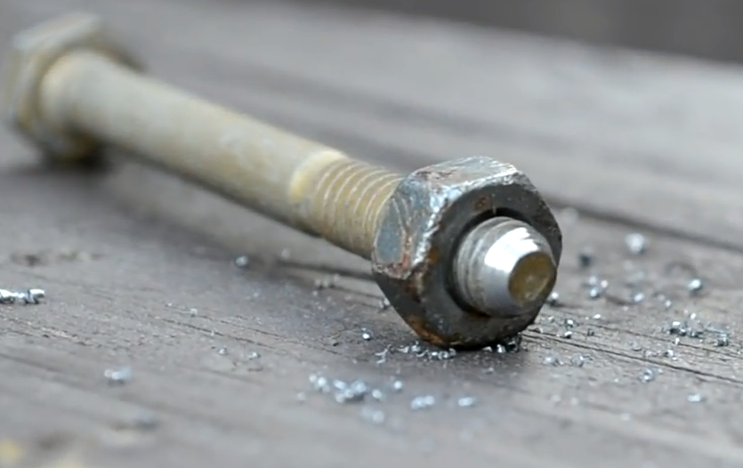 DC09 ดอกลบคมเกลียวใน /แก้เกลียวเสีย/ ลบคมขอบเพลา รุ่นใหม่สีทอง