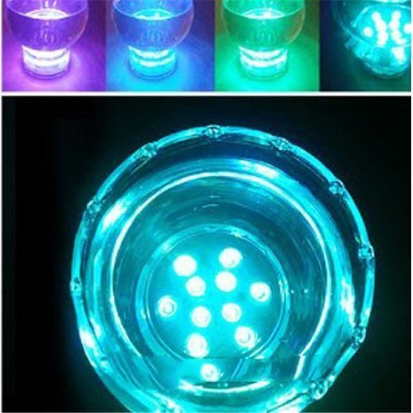 ไฟใต้น้ำ Led มีรีโมท ปรับไฟได้ 16 แบบ