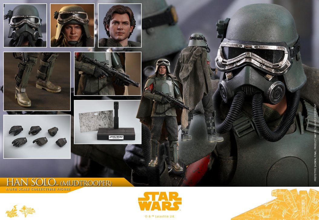 Hot Toys MMS493 SOLO: A STAR WARS STORY - HAN SOLO (MUDTROOPER)