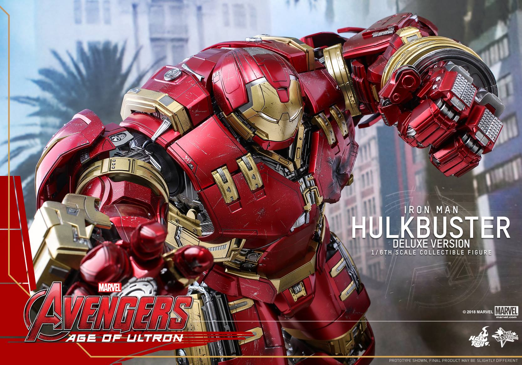 Hot Toys MMS510 AVENGERS AGE OF ULTRON - HULKBUSTER (DELUXE VERSION)