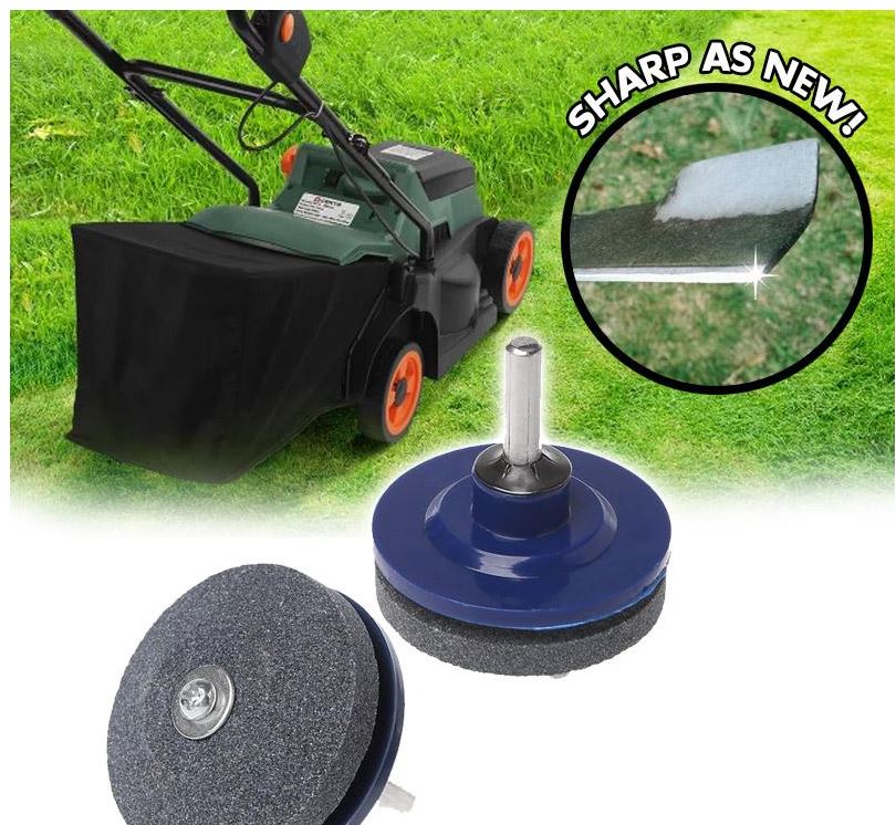 DG25 ดอกลับคม ใบมีดตัดหญ้า กรรไรตัดหญ้า ใบเครื่องตัดหญ้า ต่อกับสว่านไฟฟ้า แกน 6 มิล