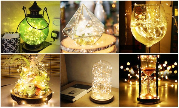 ไฟ Led ใส่ถ่าน มีรีโมท ความยาว 5 เมตร