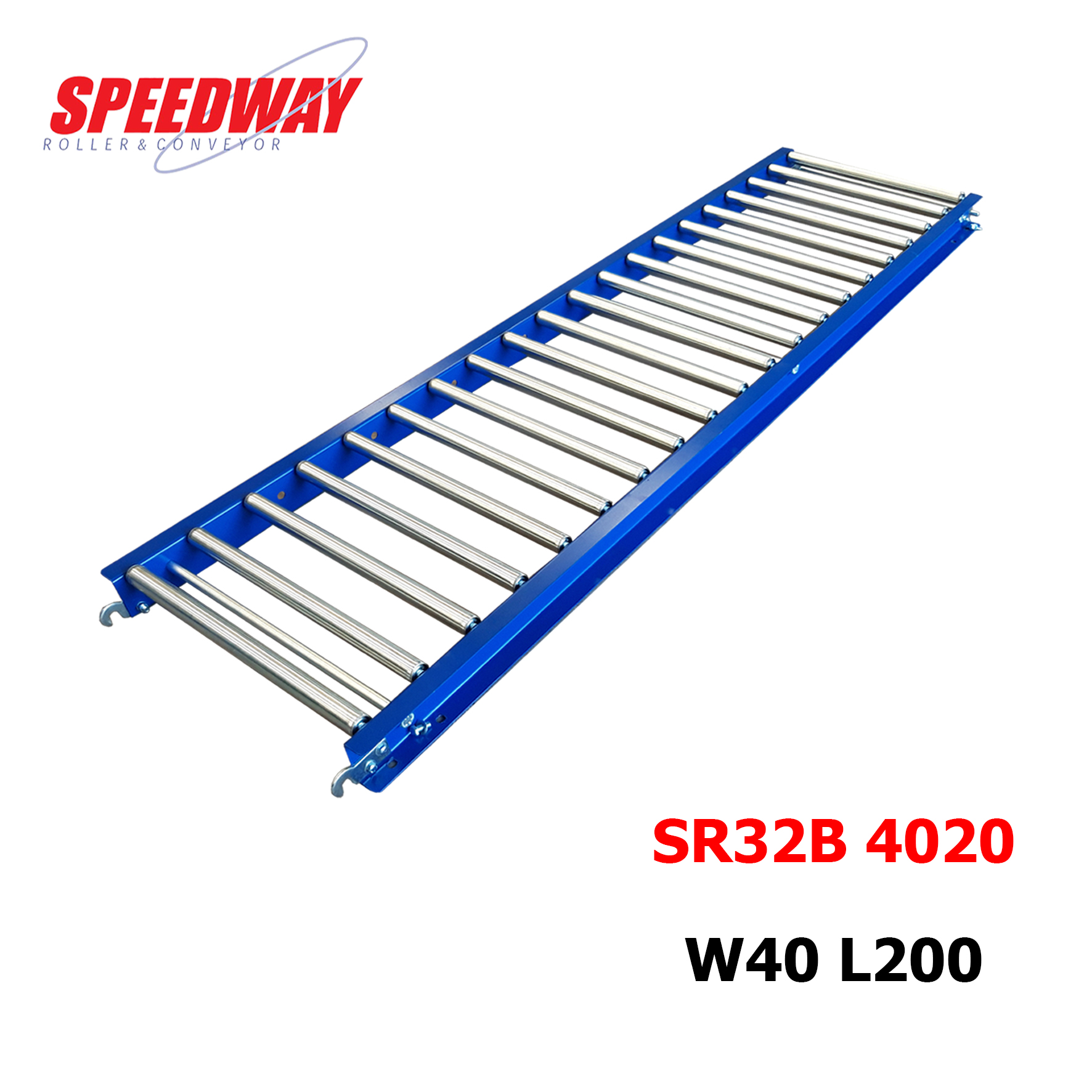 SPEEDWAY รางลูกกลิ้งลำเลียงสินค้า กว้าง 40 cm ยาว 2 M ( Model SR32B - 4020 )
