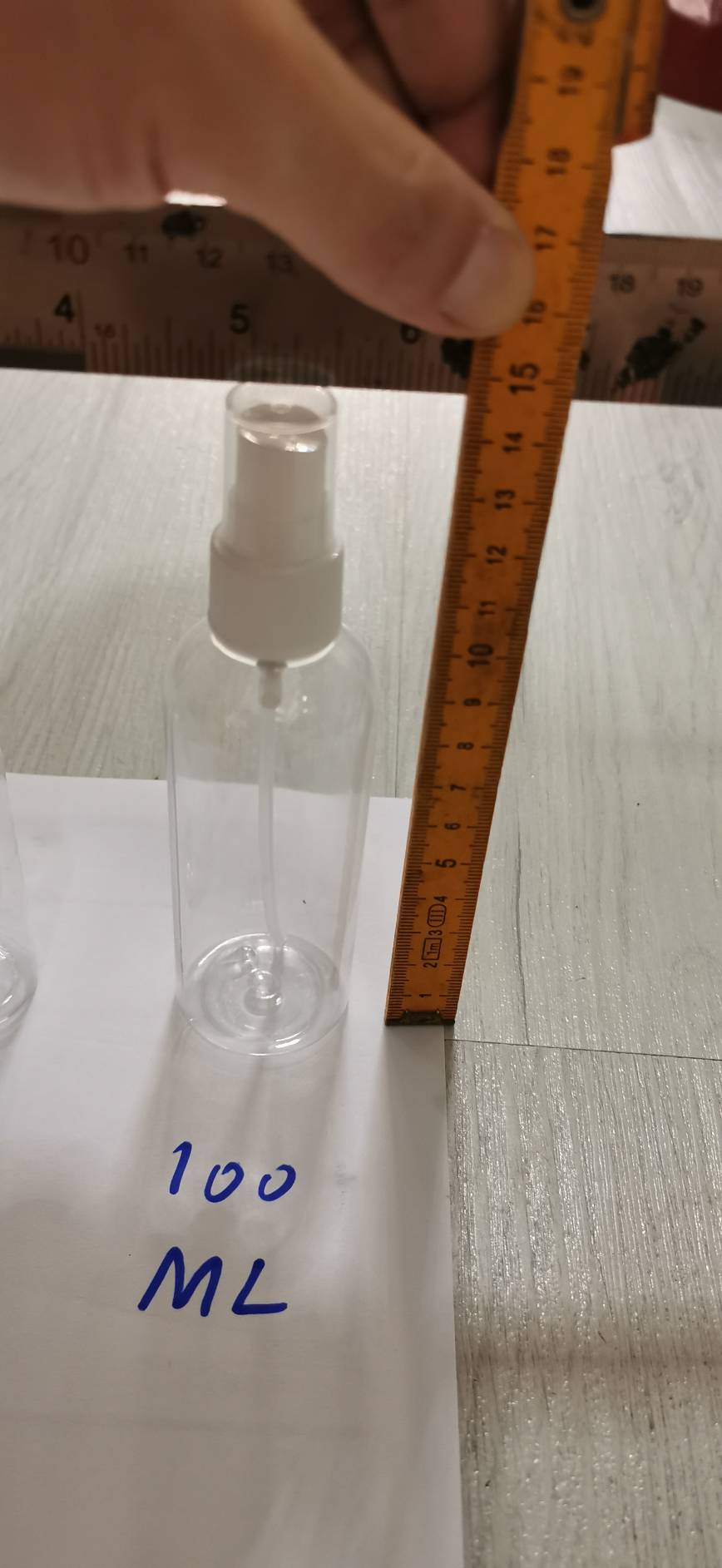 OT221ML100 ขวดสเปรย์ขนาด 100 ml สีใส ทนทานสำหรับใส่แอลกอฮอล์ น้ำหอม แบบพกพา