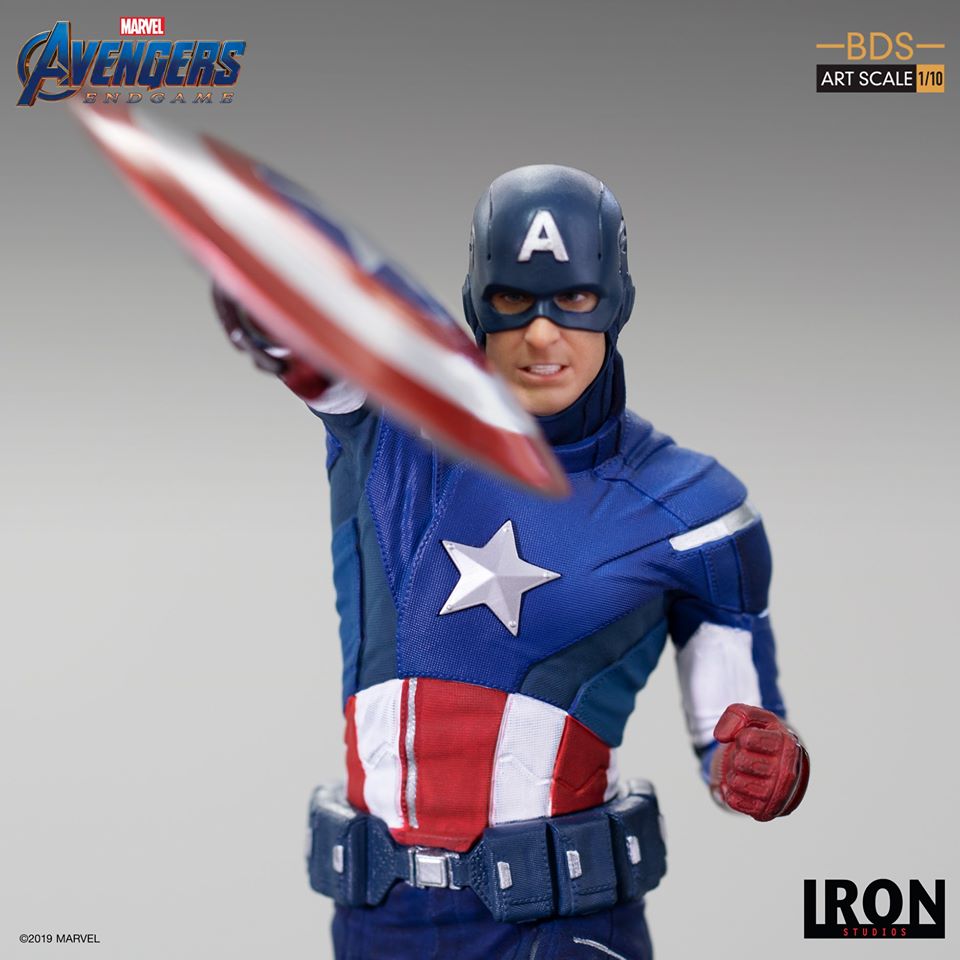 Iron Studios BDS Art Scale 1/10 Avengers: Endgame - Captain America 2012 (16F)