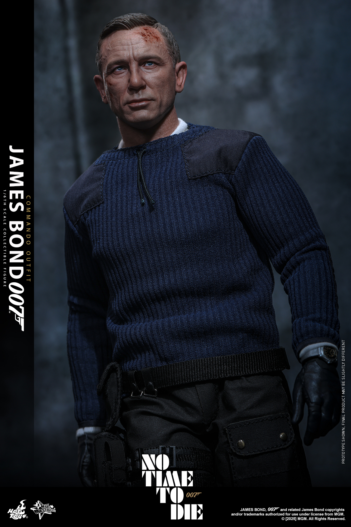Hot Toys MMS804 No Time To Die - James Bond (Commando Outfit)