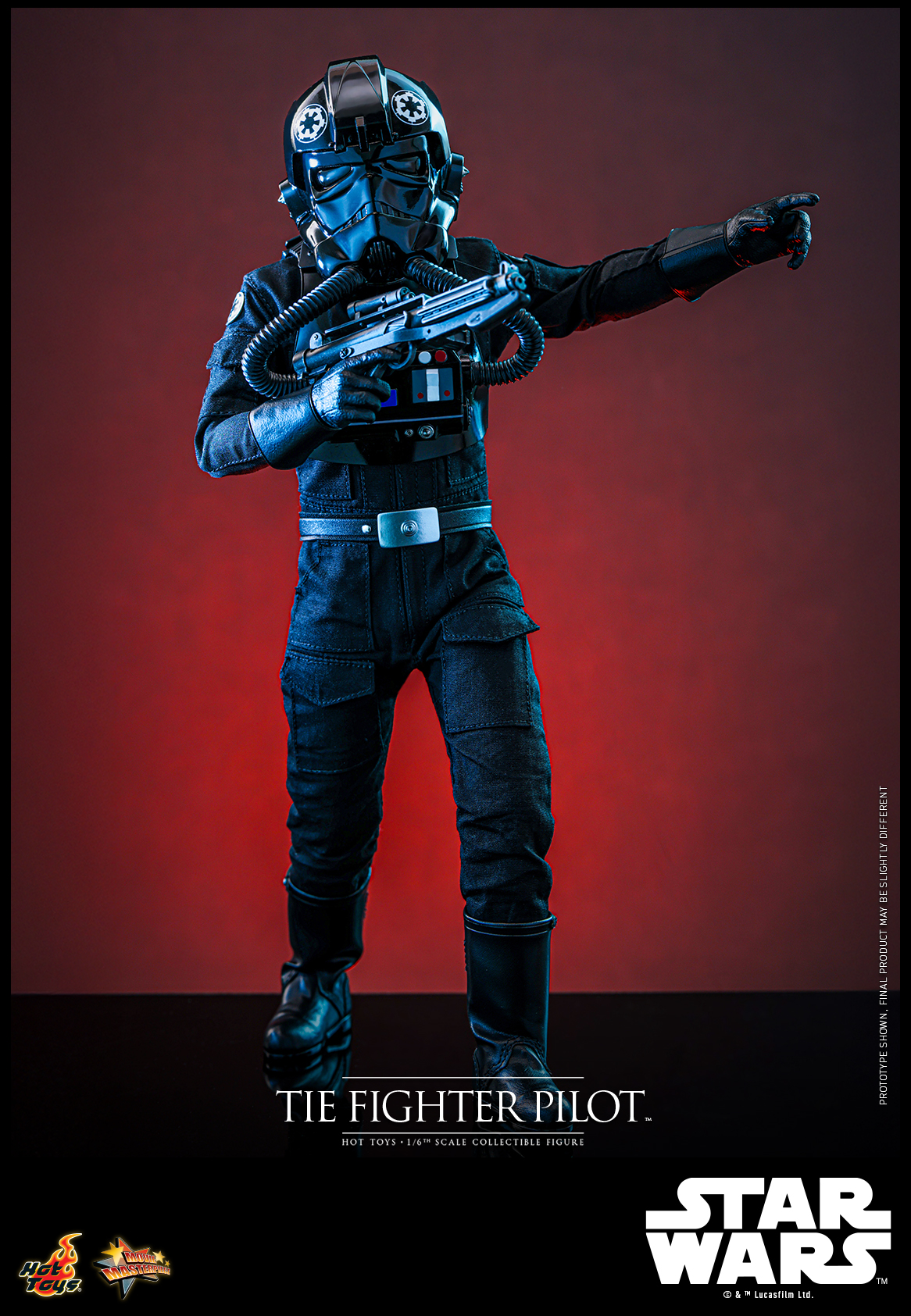 Hot Toys MMS798 Star Wars: Episode IV A New Hope - TIE fighter Pilot