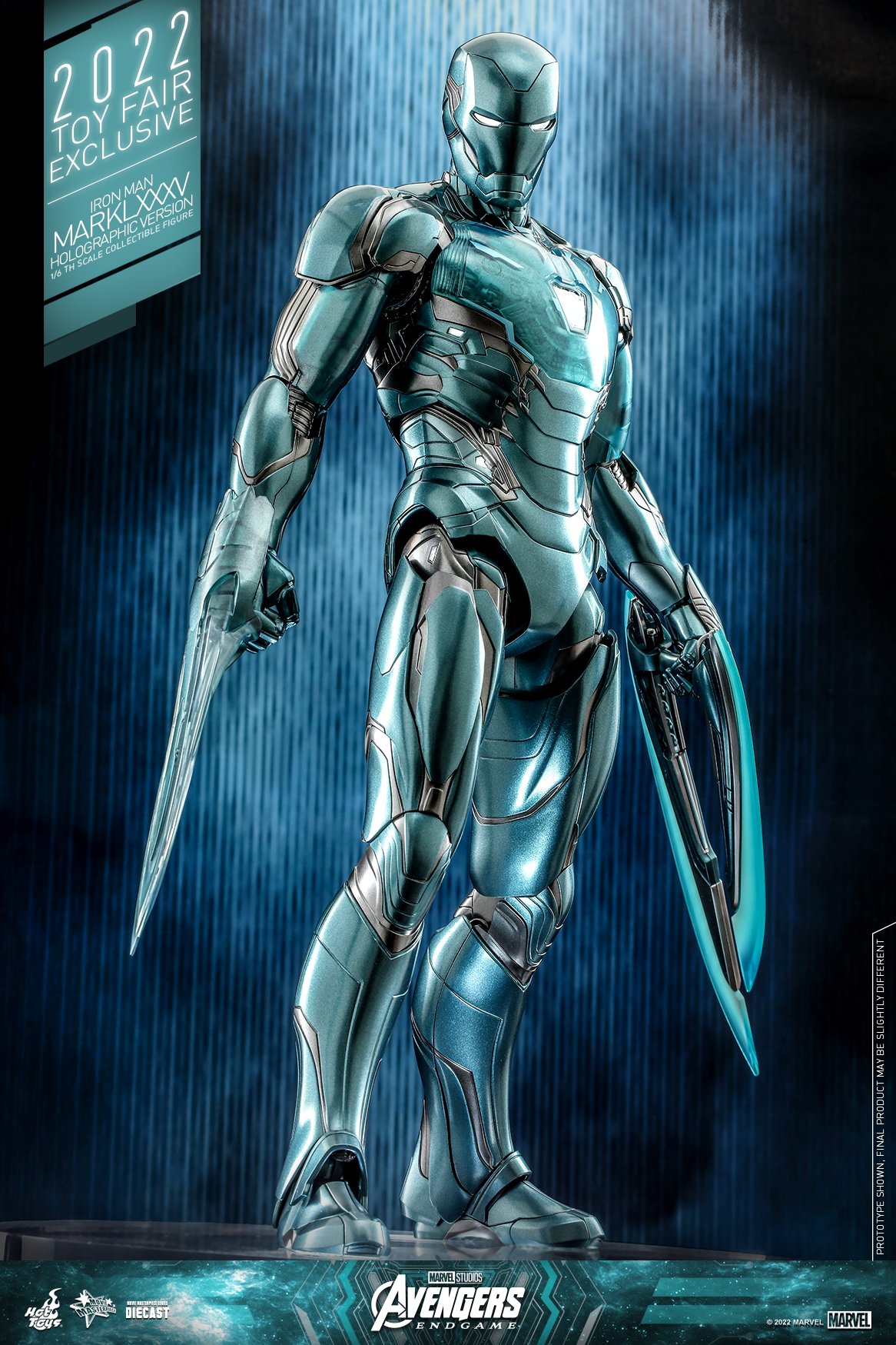 Hot Toys MMS646D45 1/6 Avengers: Endgame - Iron Man Mark LXXXV (Holographic Version) [Toy Fair exclusive]