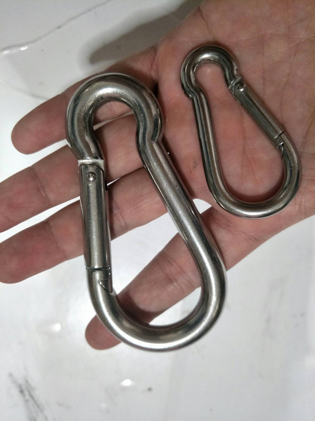 OT84M10 ห่วงสแตนเลส 304 แท้ ขนาด 10 มิล สำหรับพวงกุญแจ แขวนของ