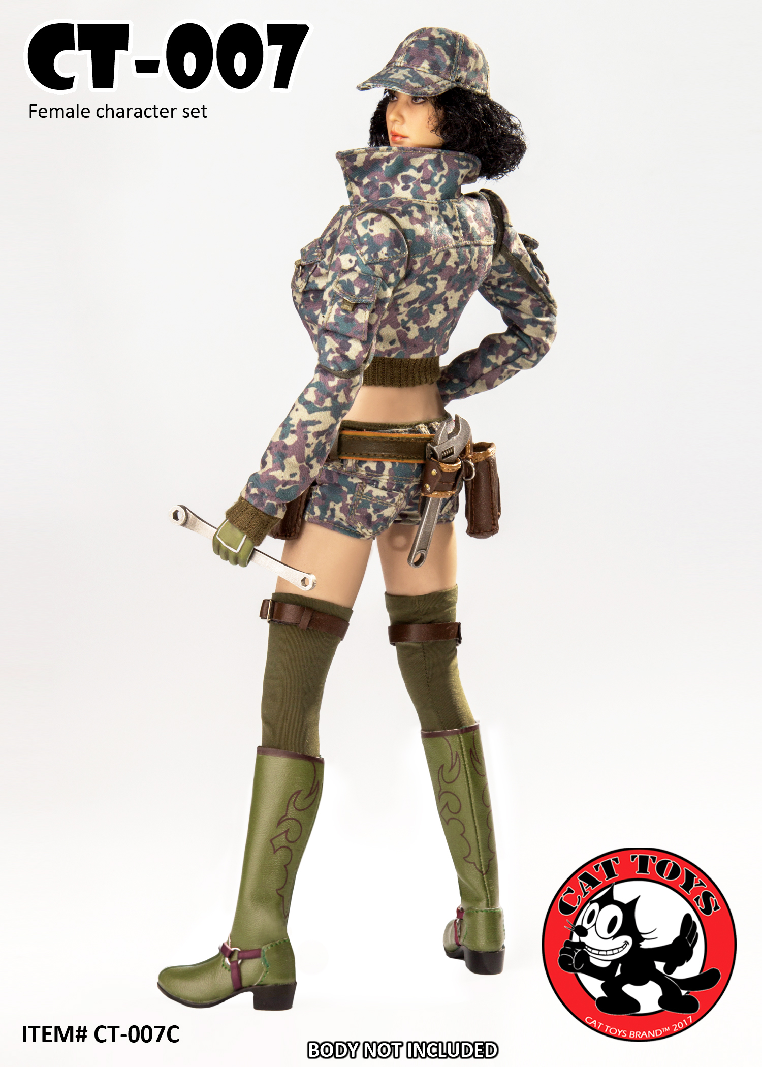 CAT TOYS CT007A / CT007B Repairman suit with head