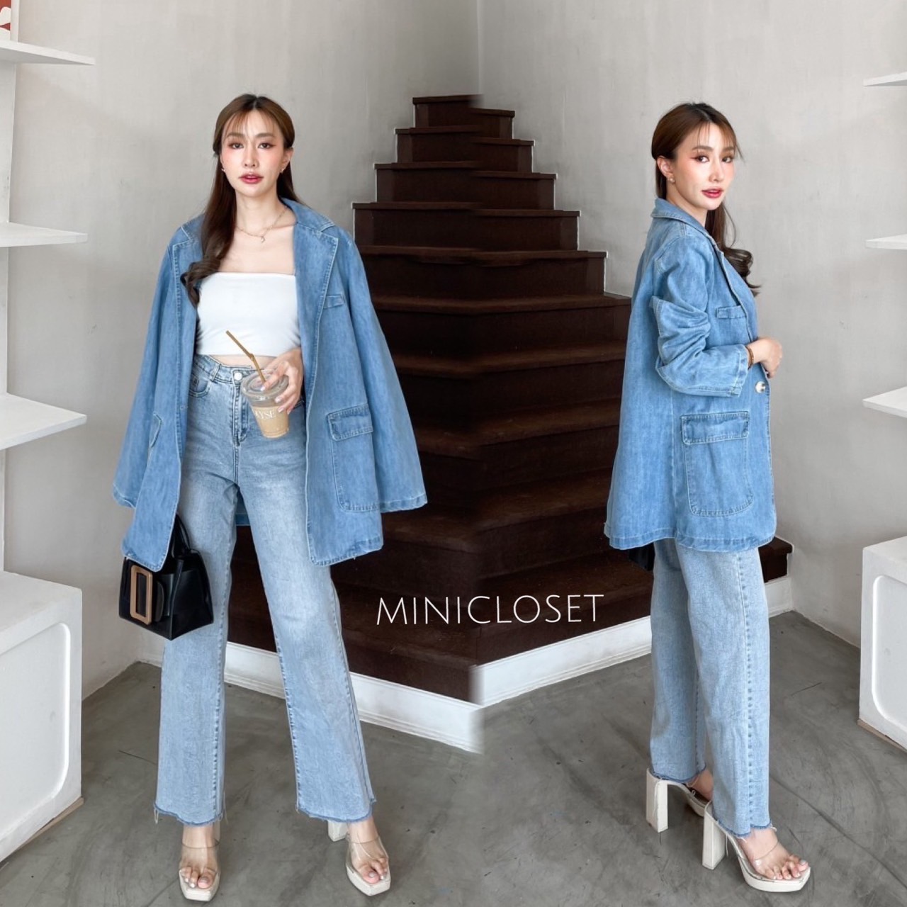 เสื้อสูทยีนส์ เบลเซอร์ยีนส์สวยๆ