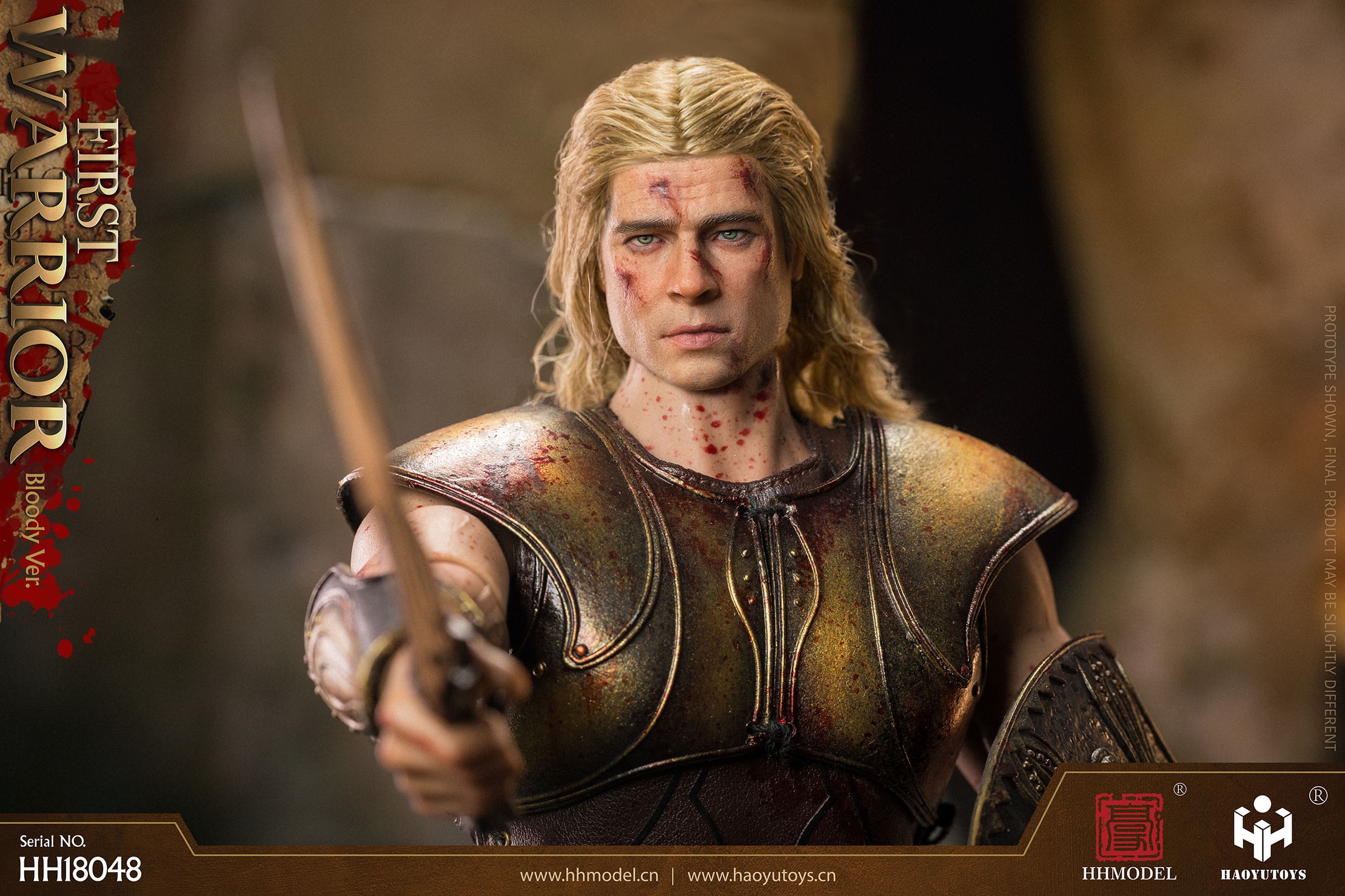 HHMODEL & HAOYUTOYS HH18048 1/6 FIRST WARRIOR (Bloody Ver.)