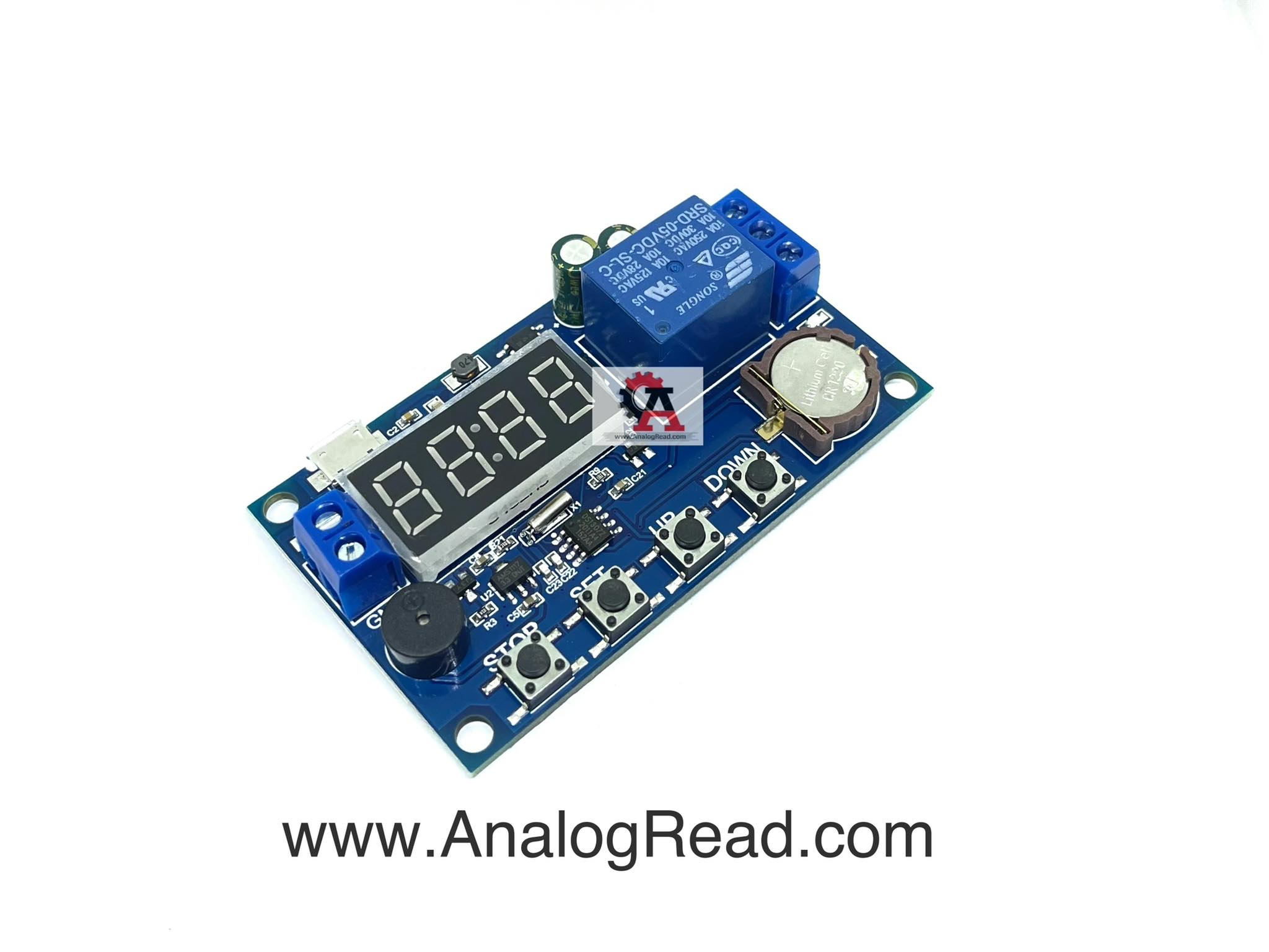 Real time Relay timing and clock