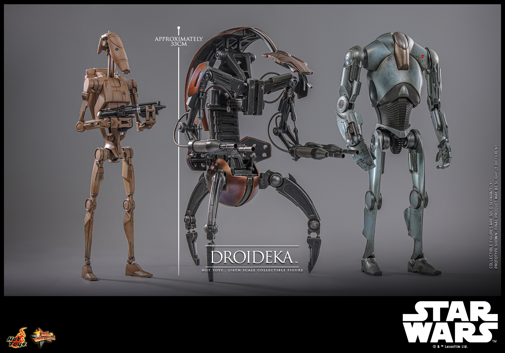 Hot Toys MMS755 Star Wars: The Phantom Menace - Droideka