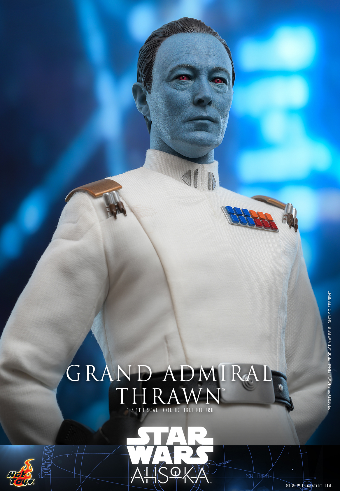 Hot Toys TMS116 1/6 Star Wars: Ahsoka - Grand Admiral Thrawn