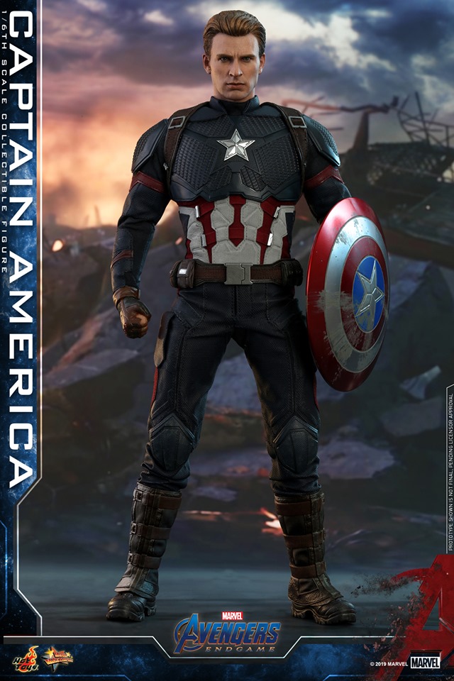 Hot Toys MMS536 Avengers: Endgame - Captain America