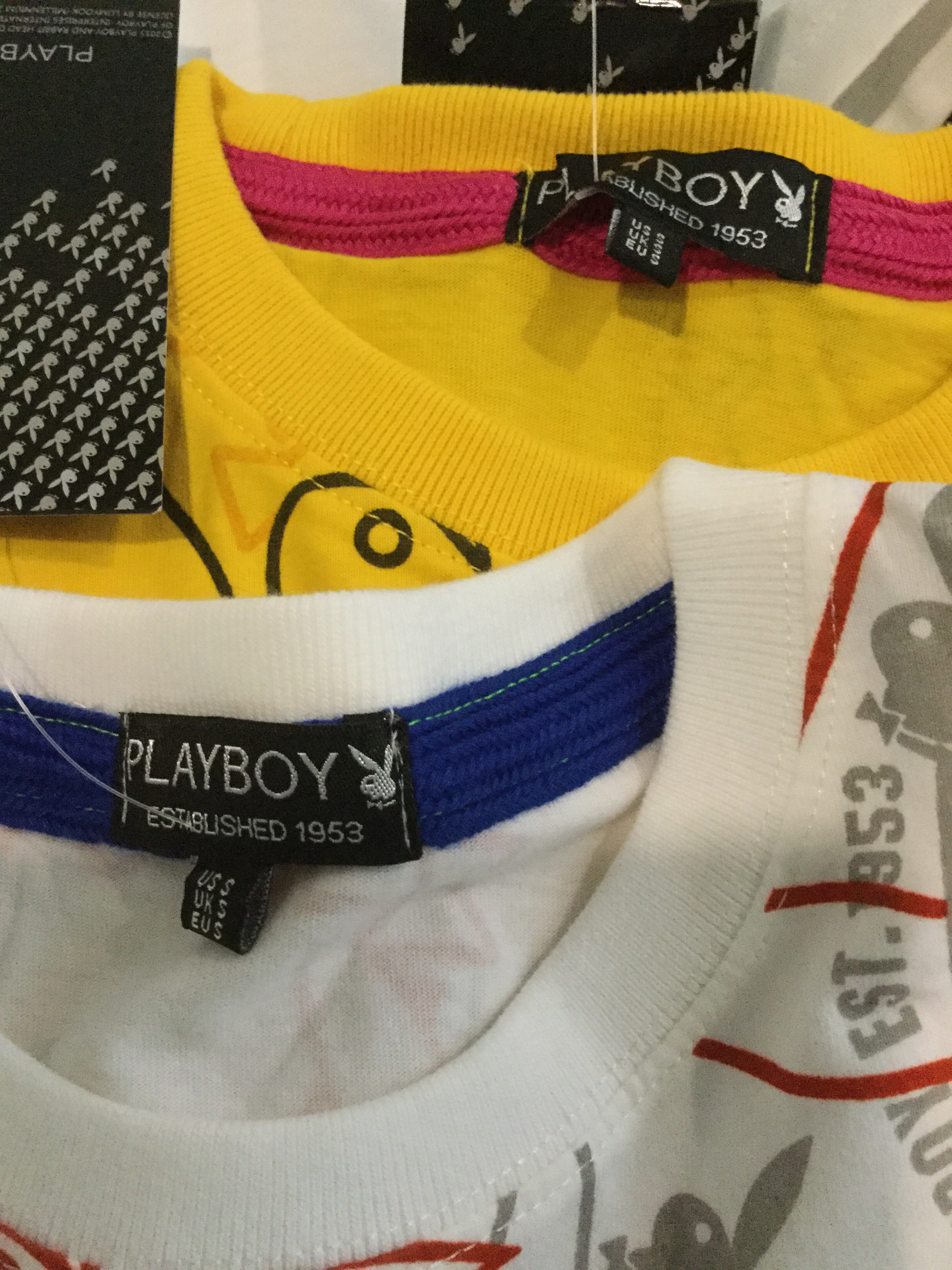 เสื้อยืดสกรีนลาย Play boy