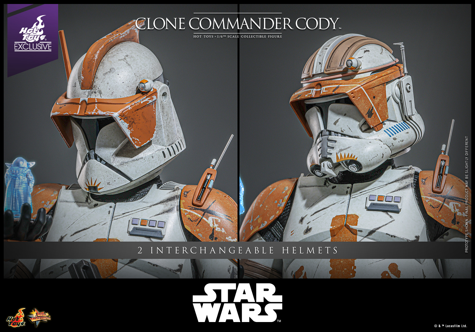 Hot Toys MMS796 Star Wars: Episode III Revenge of the Sith - Clone Commander Cody [Hot Toys Exclusive]