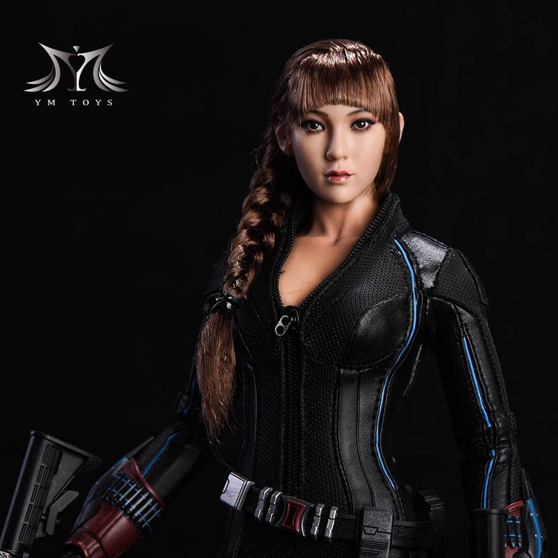 YMTOYS Wing A / Wing B / Wing C / Wing D 1/6 Asian Beauty Headsculpt